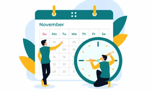 Due Date Calendar for the Month of November, 2022
