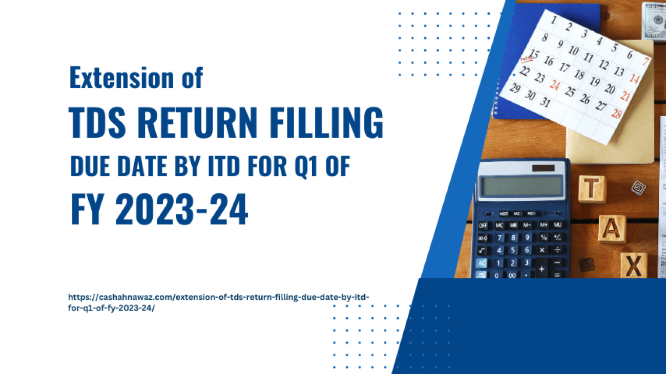 Extension of TDS Return Filling