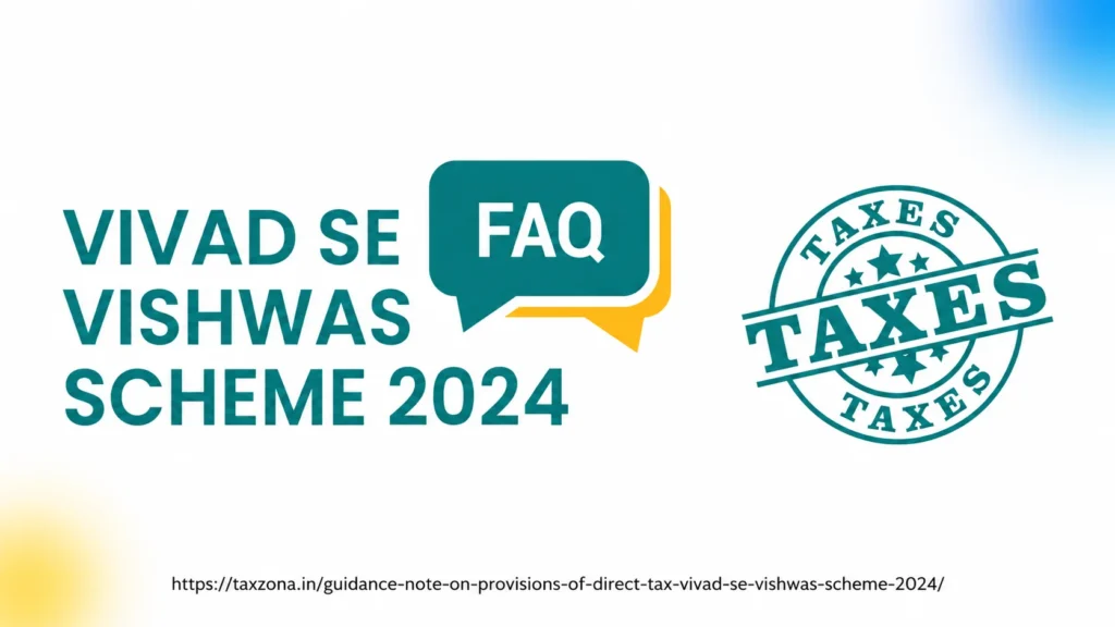 Direct Tax Vivad se Vishwas Scheme