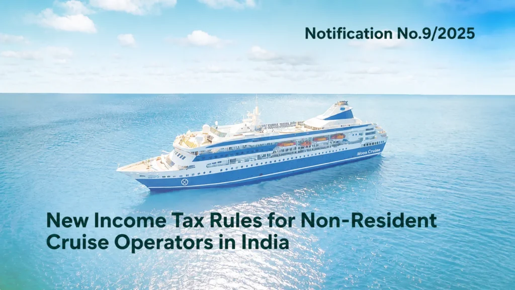 New Income Tax Rules for Non-Residents Operating Cruise Ships in India