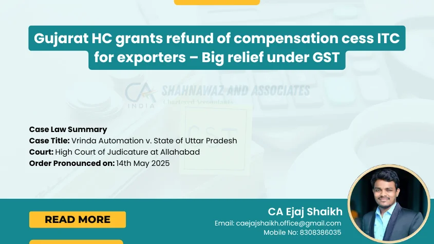 Big relief under GST