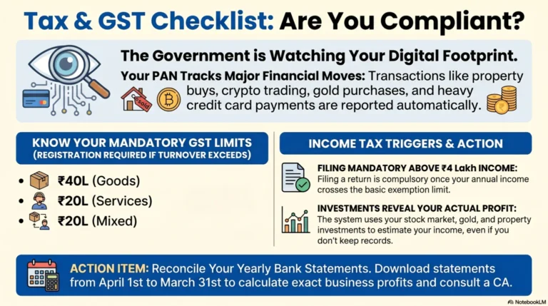 Bank Transaction Limits Explained | Income Tax & GST Rules for Freelancers & Small Business