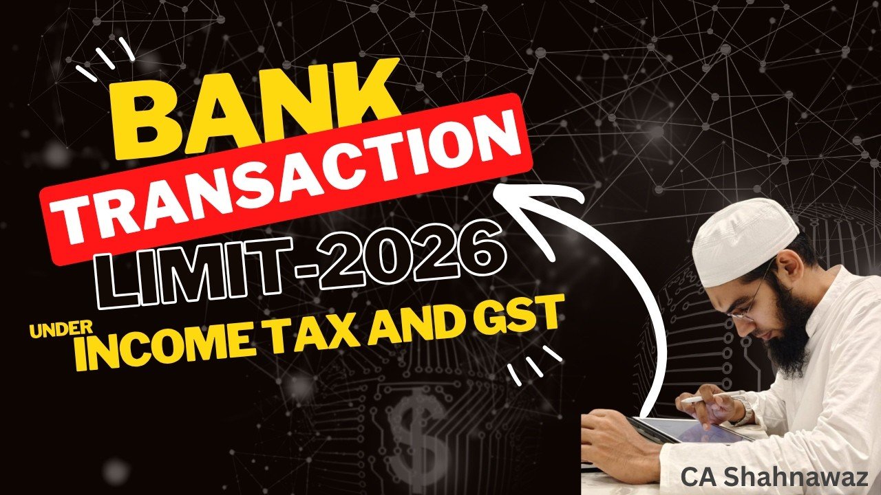 Bank Transaction Limits Explained | Income Tax & GST Rules For ...