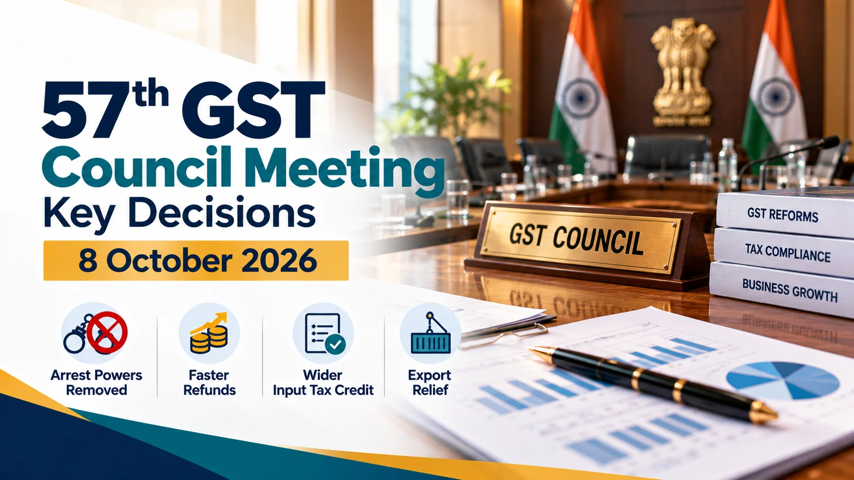 57th GST Council Meeting: Key Decisions and Updates