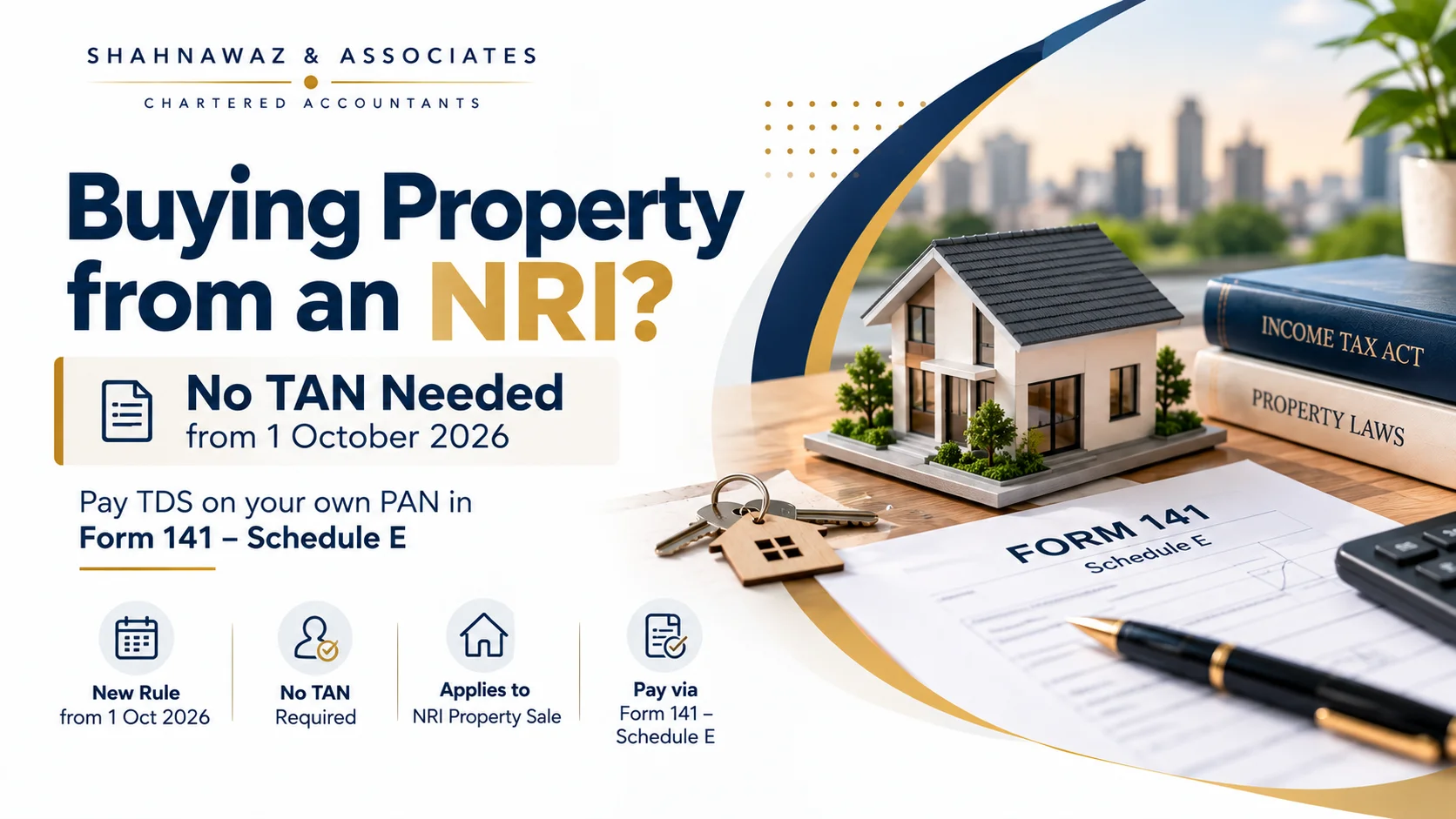 TDS on Property Purchase from NRI: New TDS Rules